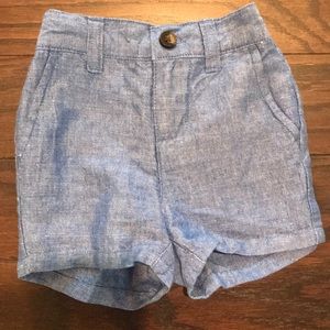 Janie and Jack Chambray Shorts
